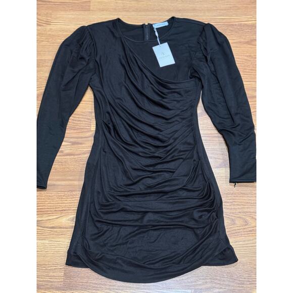 ANINE BING classic black cocktail Alaia Dress size Medium - Picture 13 of 15
